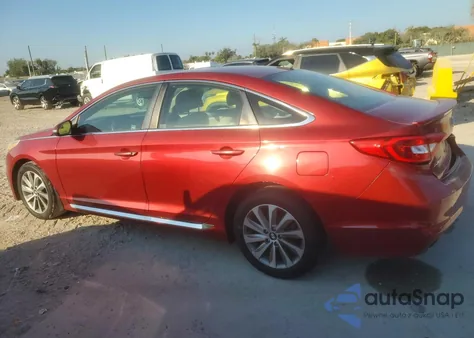2015 Hyundai Sonata Sport z USA, uszkodzony, nr VIN 5NPE34AF1FH163372
